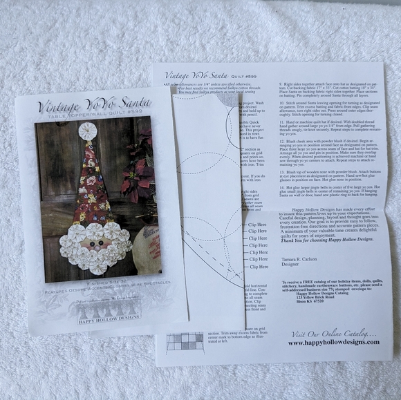 Three Christmas Wall Quilt Pattern Bundle - Picture 5 of 7